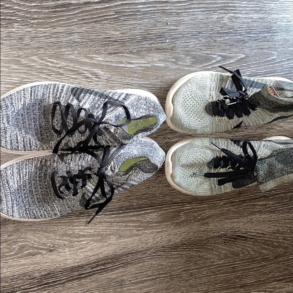 2 pairs of Nike running shoes